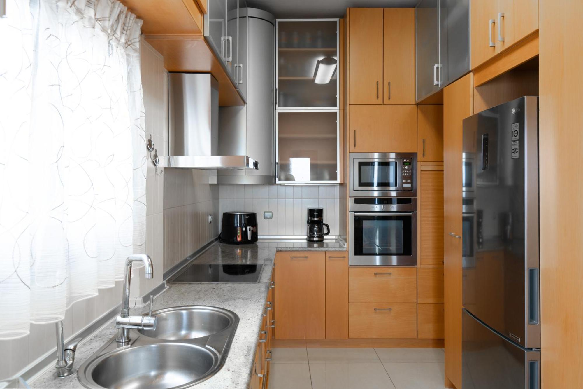 Central Seaview Heven Apartment In Fira  Eksteriør billede