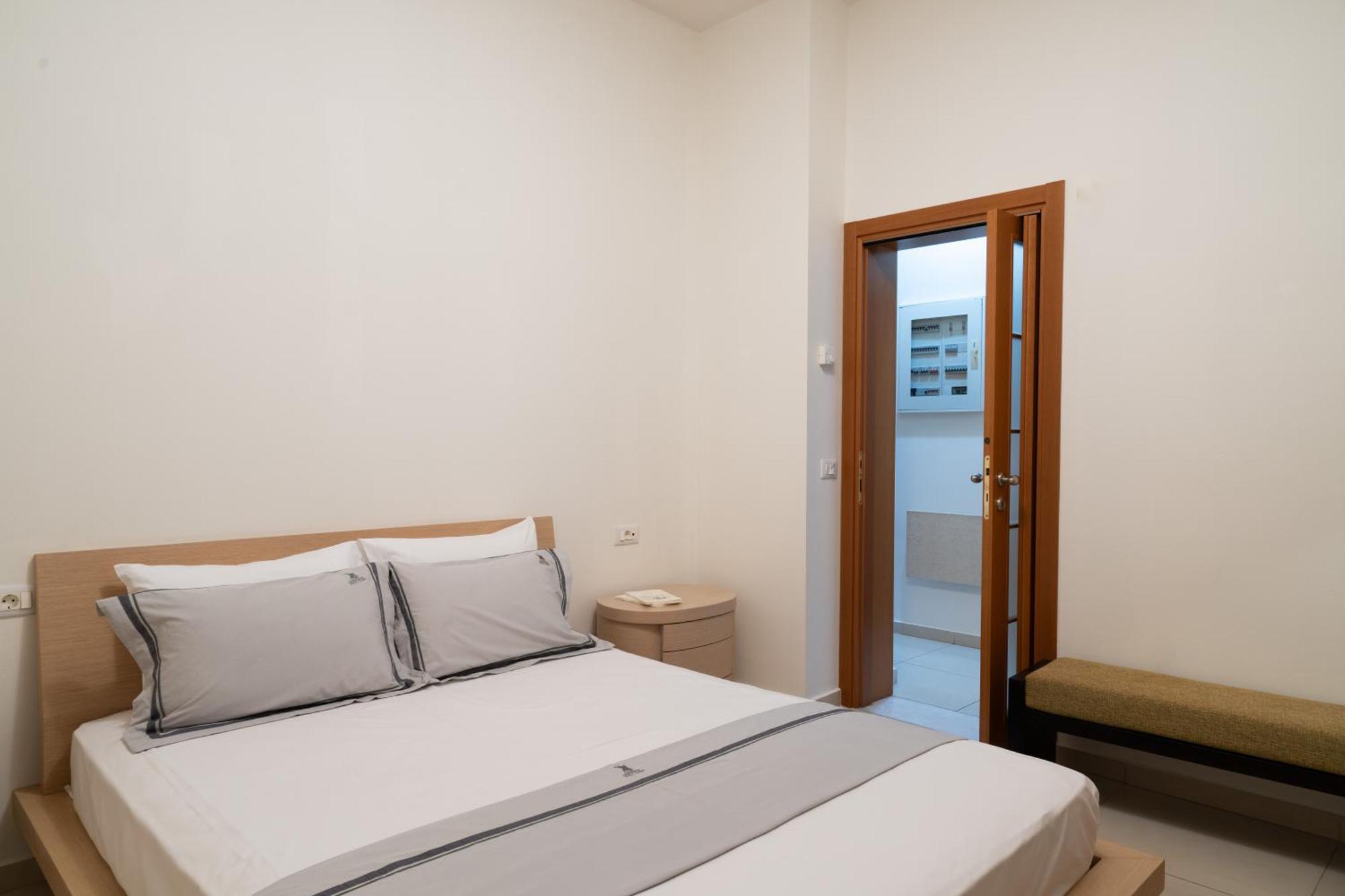 Central Seaview Heven Apartment In Fira  Eksteriør billede